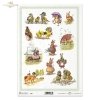 Easter, rabbits, hares, flowers, spring, eggs, Easter eggs, R285
